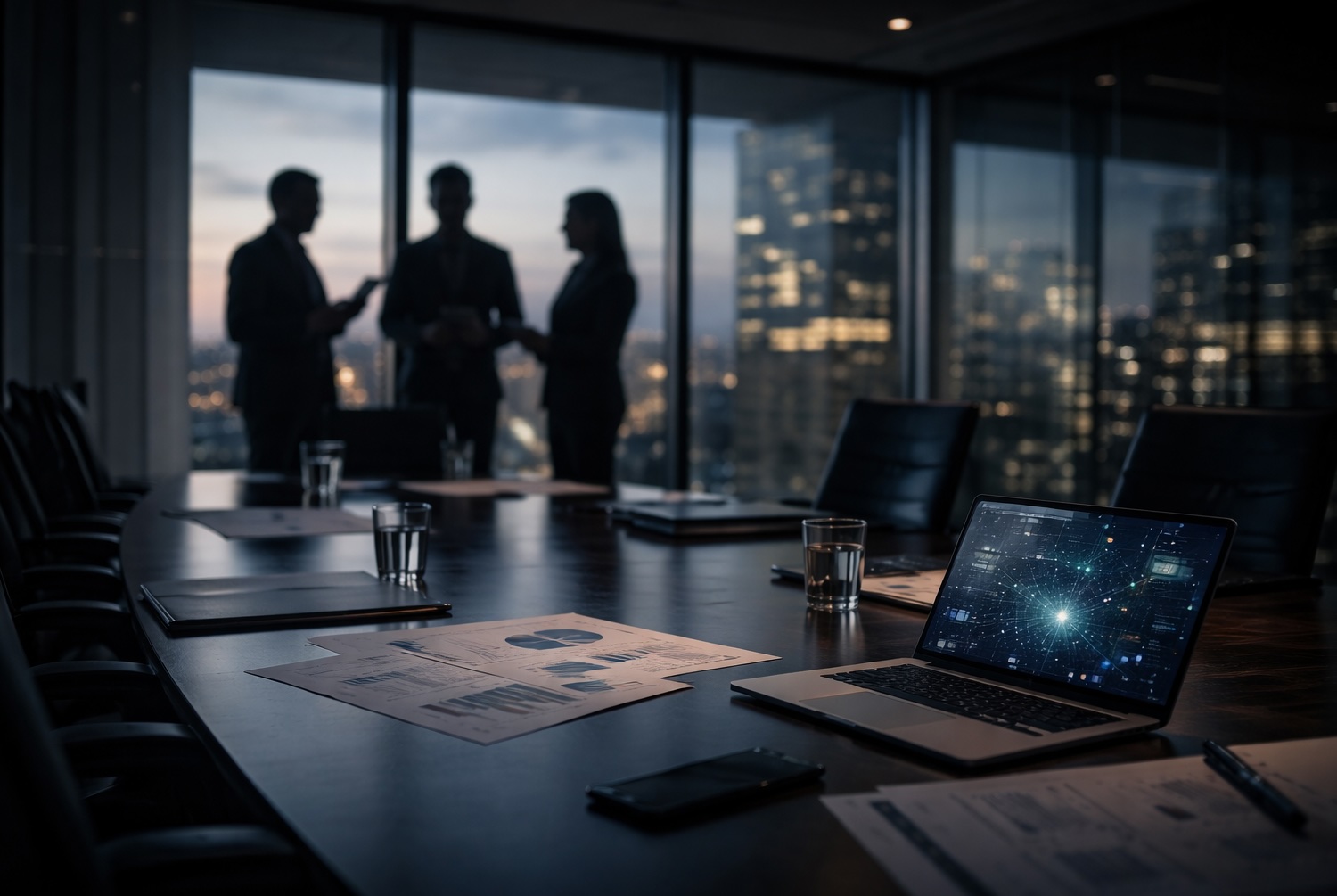 AI governance and enterprise risk concept